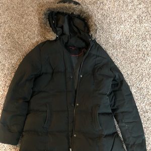 Merona winter coat with hood